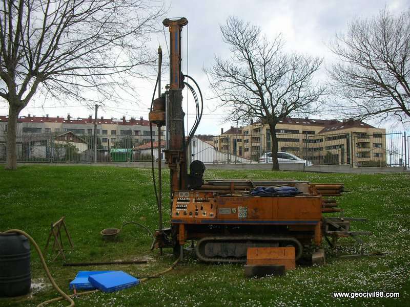 Sondeos geotécnicos